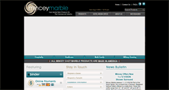 Desktop Screenshot of minceymarble.com